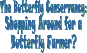 Shopping Around for a Butterfly Farmer?